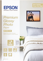 Epson Premium Glossy Photo Papier A4 Weiss