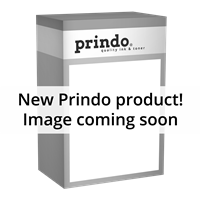 Prindo Endlosetiketten kompatibel mit Brother DK-22225 Schwarz auf Weiß