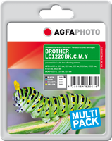 Agfa Photo APB1220SETD Multipack Schwarz / Cyan / Magenta / Gelb