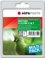 Agfa Photo APB123SETD Multipack Schwarz / Cyan / Magenta / Gelb
