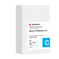 Agfa Photo APE102C Cyan Druckerpatrone