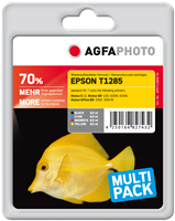Agfa Photo APET128SETD Multipack Schwarz / Cyan / Magenta / Gelb