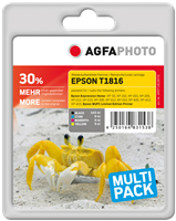 Agfa Photo T1816BK,C,M,Y Multipack Schwarz / Cyan / Magenta / Gelb
