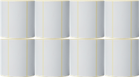 Brother BDE-1J050102-102 Einzeletikettenrolle 102mm x 50mm Weiss