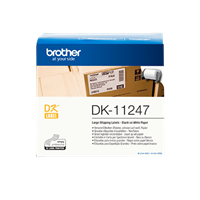 Brother DK-11247 Versand-Etiketten 103x164mm Schwarz auf Weiß
