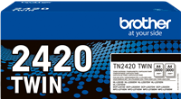 Brother TN-2420TWIN Multipack Schwarz