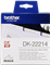 Brother DK-22214 Endlosetiketten 12mm x 30,48m Schwarz auf Weiß