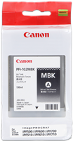 Canon PFI-102mbk Schwarz (Matt) Druckerpatrone
