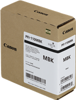 Canon PFI-110mbk Schwarz (Matt) Druckerpatrone