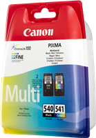 Canon PG-540 + CL-541 Multipack Schwarz / mehrere Farben