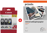 Canon PG-540L+CL-541XL MCVP Schwarz / mehrere Farben / Weiss Value Pack