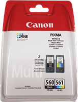 Canon PG-560 + CL-561 Multipack Schwarz / mehrere Farben
