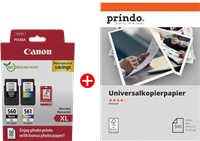 Canon PG-560XL+CL-561XL MCVP Schwarz / mehrere Farben / Weiss Value Pack