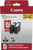 Canon PG-585+CL586 Schwarz / Cyan / Magenta / Gelb Value Pack