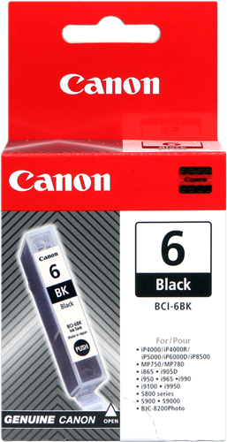 Canon BCI-6bk Schwarz Druckerpatrone