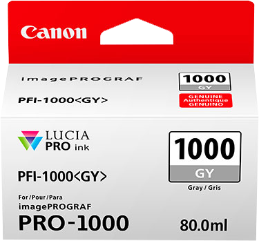 Canon PFI-1000gy Grau Druckerpatrone