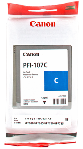 Canon PFI-107c Cyan Druckerpatrone