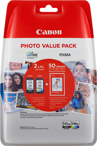 Canon PIXMA MG3053 PG-545XL + CL-546XL Photo