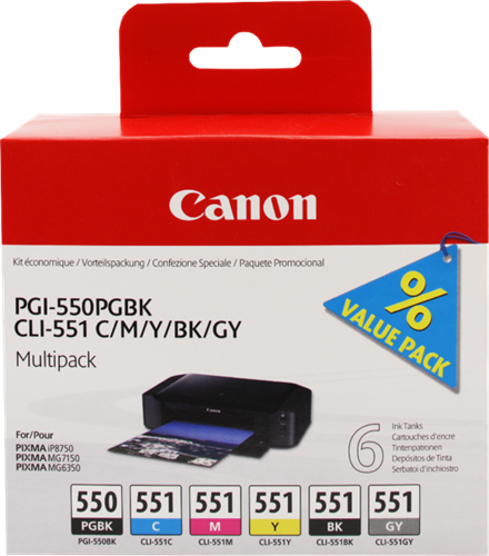 Canon PIXMA MX925 PGI-550 + CLI-551
