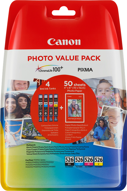 Canon PIXMA MX880 CLI-526 Photo Value Pack