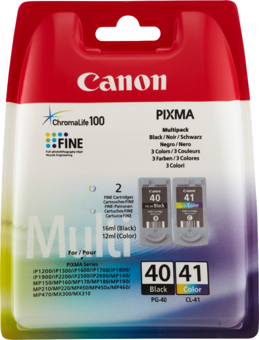 Canon PIXMA iP2500 PG-40 + CL-41