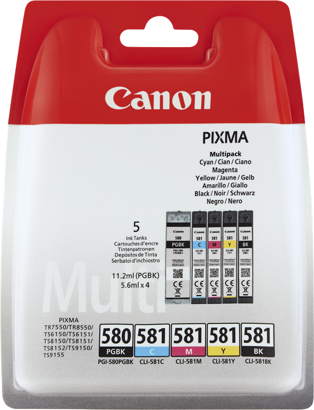 Canon PIXMA TS9155 PGI-580 + CLI-581
