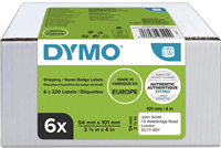 DYMO 2093092 Versandetiketten / Namensschilder - 54 x 101 mm Weiss