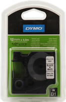 DYMO Nylon-D1-Band 16957 Schriftband Schwarz auf Weiß