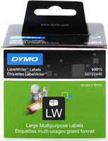 DYMO S0722440 Etiketten Rolle 54x70mm Papier 320 St. Weiss