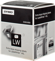 DYMO S0904980 XL-Versandetiketten 104x159mm Weiss