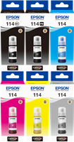 Epson 114 Multipack Schwarz / Schwarz (Foto) / Cyan / Magenta / Gelb / Grau