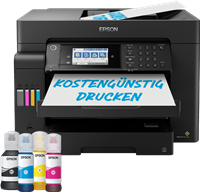 Epson EcoTank ET-16650 Multifunktionsdrucker Schwarz