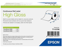 Epson High Gloss Label 102mm x 33m Weiss