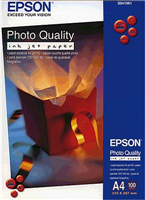 Epson Quality Inkjet Fotopapier A4 Weiss