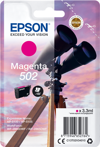 Epson 502 Magenta Druckerpatrone