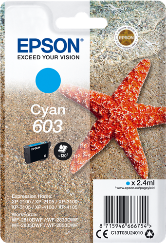 Epson 603 Cyan Druckerpatrone