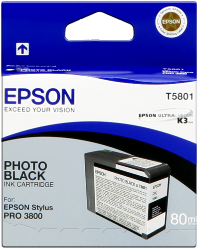 Epson T5801 Schwarz (Foto) Druckerpatrone