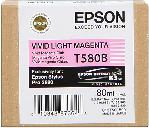 Epson T580B Magenta (hell) Druckerpatrone