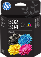 HP 302 / 304 Multipack Schwarz / mehrere Farben