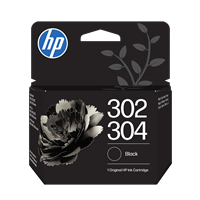 HP 302 / 304 Schwarz Druckerpatrone