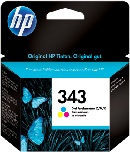 HP 343 mehrere Farben Druckerpatrone