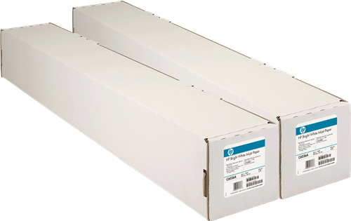 HP Bright White Inkjet Paper 914mm x 45,7m Weiss