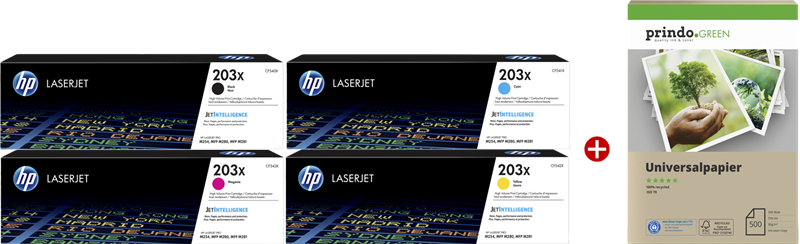 HP Color LaserJet Pro M254dw 203X MCVP 02