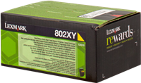 Lexmark 802XY Gelb Toner