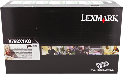 Lexmark X792X1KG Schwarz Toner