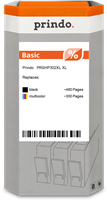 Prindo Basic XL Multipack Schwarz / mehrere Farben