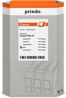 Prindo Classic Multipack Schwarz (Foto) / Grau / Magenta (Foto) / Cyan (Foto) / Transparent