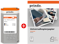 Prindo Classic Schwarz / mehrere Farben / Weiss Value Pack