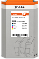 Prindo Classic XL Multipack Schwarz / Cyan / Magenta / Gelb