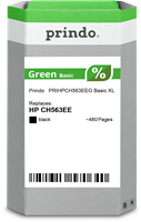 Prindo Green Basic XL Schwarz Druckerpatrone